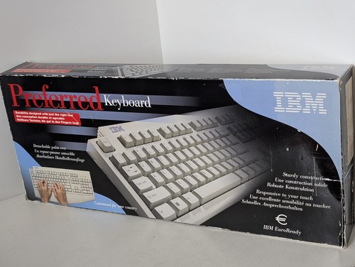 Vintage ibm preferred keyboard - vintage,