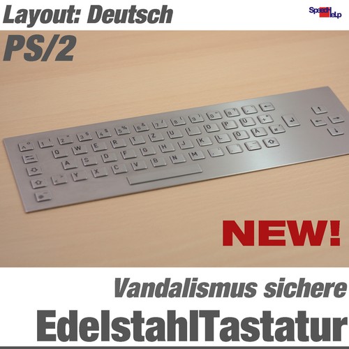 New edelstahl tastatur - edelstahl,