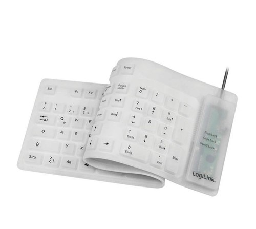 Logilink tastatur flexibel - tastatur,