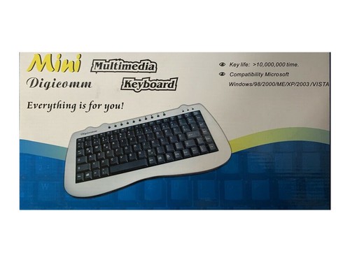 Mini tastatur 2 anschluß - tastatur, ps/2