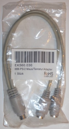 Kabel y adapter - ps/2, y-adapter
