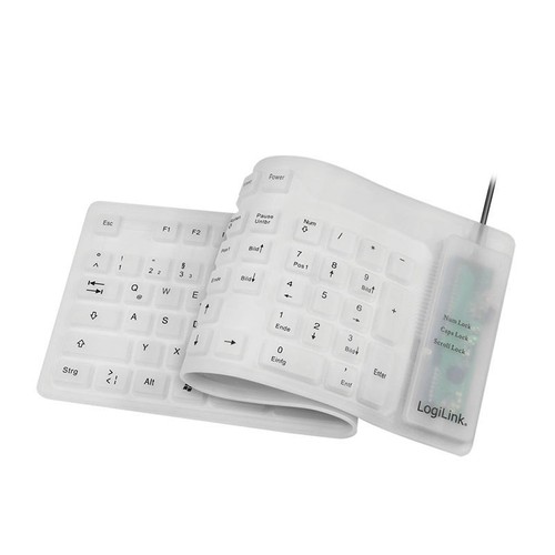 Tastatur flexibel wasserfest - tastatur,