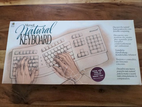 Microsoft natural keyboard - keyboard, |
